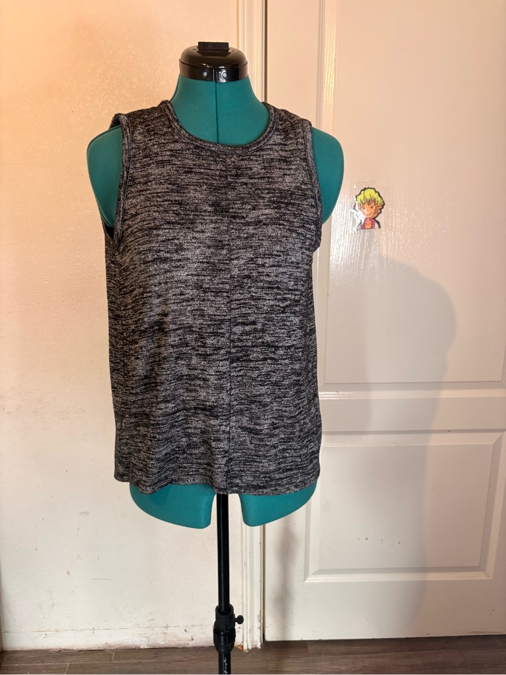 Forever 21 Gray Space-Dye Sleeveless Tank